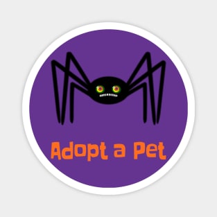 Adopt a Pet Spooky Spider Magnet